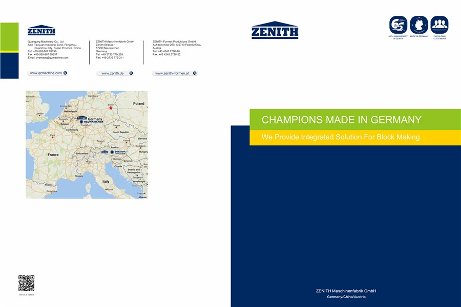 Zenith seeria toodete kataloog