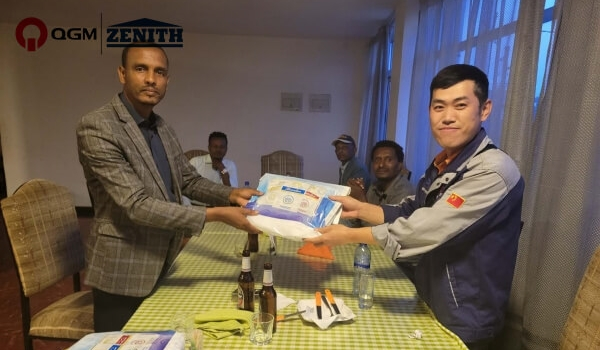 Nekemtes valmis sõjajärgseks rekonstrueerimiseks uus QGM QT6 plokkide valmistamise masinate tootmisliin.