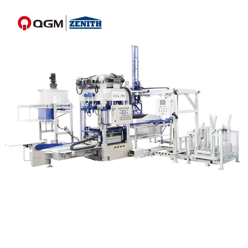 Tsementi läbilaskvate telliste masin